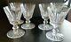 Waterford Crystal EILEEN Set of 6 PORT WINE GLASSES 4 MINT