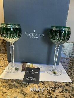 Waterford Crystal Emerald Hock Wines