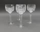 Waterford Crystal Ireland Eileen Hock Wine Glasses 7 3/8 Set Of 4