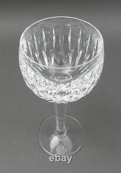 Waterford Crystal Ireland Eileen Hock Wine Glasses 7 3/8 Set Of 4