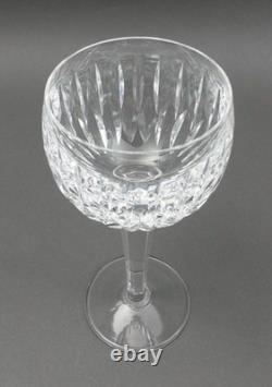Waterford Crystal Ireland Eileen Hock Wine Glasses 7 3/8 Set Of 4
