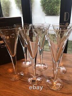 Waterford Crystal John Rocha Geo Design Wine Glasses Brand new- unused