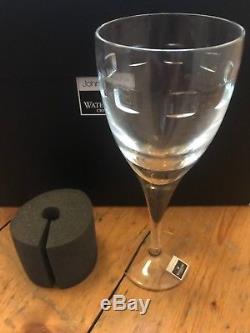 Waterford Crystal John Rocha Geo Red Wine Glasses x 6