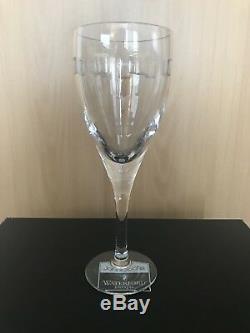 Waterford Crystal John Rocha Geo Red Wine Goblets Set Of 6 With Box. Rare