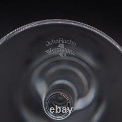 Waterford Crystal John Rocha Imprint Red Wine Goblet Glasses 9 Set of 4