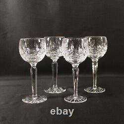 Waterford Crystal Kenmare 7-3/8 Hock Wine Glasses Set of 4