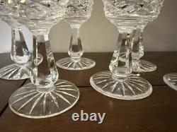 Waterford Crystal Kenmare Port / Cognac 5 Wine Glasses Set Of 6 Discontinued