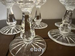 Waterford Crystal Kenmare Port / Cognac 5 Wine Glasses Set Of 6 Discontinued