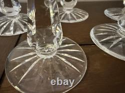 Waterford Crystal Kenmare Port / Cognac 5 Wine Glasses Set Of 6 Discontinued