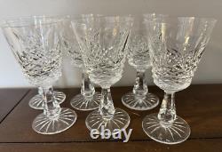 Waterford Crystal Kenmare Port / Cognac 5 Wine Glasses Set Of 6 Discontinued