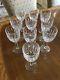 Waterford Crystal Kildare Claret Wine Glasses Set Of 10 6 1/2 Tall