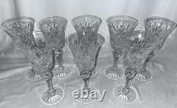 Waterford Crystal Kilkeary Goblet Wine Glass 8 7/8 Tall Sold Individually