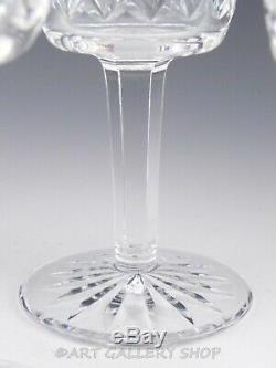 Waterford Crystal LISMORE 6-7/8 WINE WATER GOBLETS GLASSES Set of 6