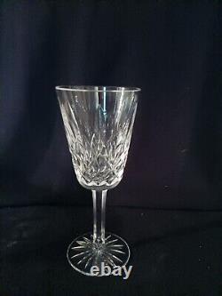 Waterford Crystal Lismore 2 Claret Wine Glasses, 1 Sherry, & 1 Champagne 4pcs