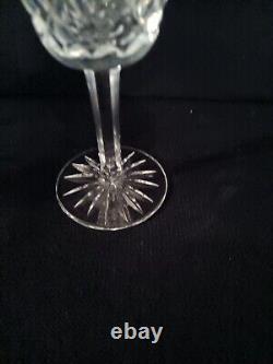 Waterford Crystal Lismore 2 Claret Wine Glasses, 1 Sherry, & 1 Champagne 4pcs