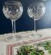 Waterford Crystal Lismore 7 3/4 Inch Balloon Wine Glasses- Set Of 2