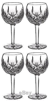 Waterford Crystal Lismore Balloon Wine Glasses, #6233181700, 8 Oz Set of 4 Piece