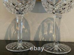 Waterford Crystal Lismore Balloon Wine Glasses Set of 2