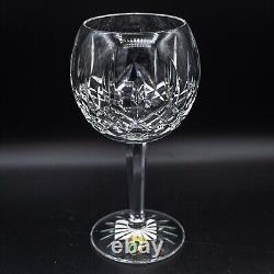 Waterford Crystal Lismore Balloon Wine Glasses Set of 3 with STICKERS 7 1/8