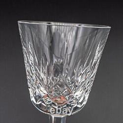 Waterford Crystal Lismore Claret Wine Glasses Set of 5 5 7/8H FREE SHIPPING