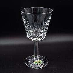 Waterford Crystal Lismore Claret Wine Glasses Set of 6 5 7/8 BOX FREE SHIP
