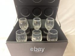 Waterford Crystal Lismore Essence White Wine Glasses, 6 in Gift Box