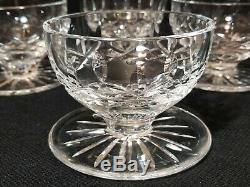 Waterford Crystal Lismore Footed Dessert Bowl Didh Set of 4pc