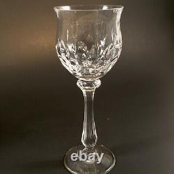 Waterford Crystal Lismore Hock Wine Goblets 5 Inch Set Of 8 Excellent