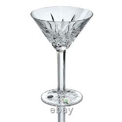 Waterford Crystal Lismore Martini Wine Glass Crystal Clear Ireland 6.125 H