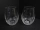 Waterford Crystal Lismore Nouveau Stemless Red Glasses Set of 2