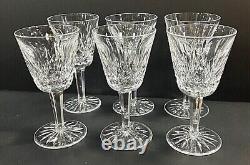 Waterford Crystal Lismore Pattern Claret Wine Glass Set Of 6
