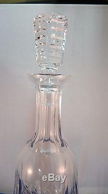 Waterford Crystal Lismore Pattern Wine Decanter and 7 Port Wine 4¼ Glasses
