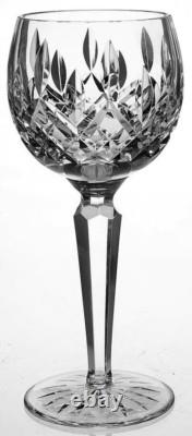 Waterford Crystal Lismore Set 4 Hock Wine Glasses Goblets 7.5 Ireland