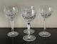 Waterford Crystal Lismore Set of 4 Hock Wine Glasses