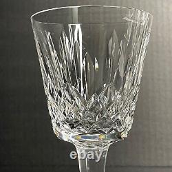 Waterford Crystal Lismore Vintage Claret Wine Glasses Set of Six