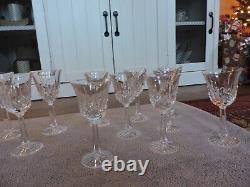 Waterford Crystal Lot Of 18 Wine Glassesmust See