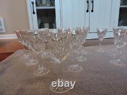 Waterford Crystal Lot Of 18 Wine Glassesmust See