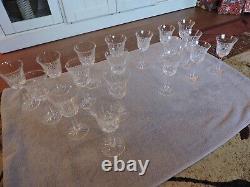 Waterford Crystal Lot Of 18 Wine Glassesmust See