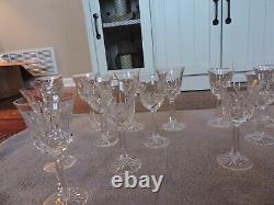 Waterford Crystal Lot Of 18 Wine Glassesmust See