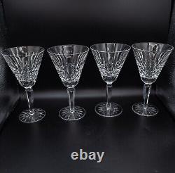 Waterford Crystal Maeve Claret Wine Glasses 6 3/8- Set of 4 FREE USA SHIPPING