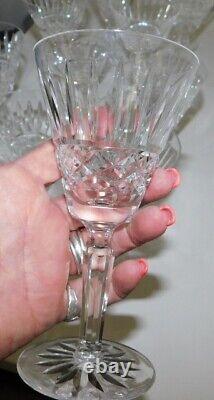 Waterford Crystal Maeve Set Of 7 6 1/4 White Wine Glasses