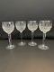 Waterford Crystal Maeve Wine Hock Glasses 7 1/2 Set of 4 Unused