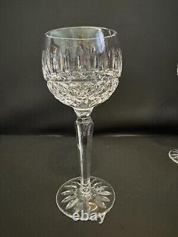 Waterford Crystal Maeve Wine Hock Glasses 7 1/2 Set of 4 Unused