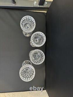 Waterford Crystal Maeve Wine Hock Glasses 7 1/2 Set of 4 Unused