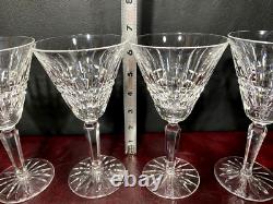 Waterford Crystal Martini Glasses 6.5in Lot of 4