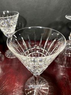 Waterford Crystal Martini Glasses 6.5in Lot of 4