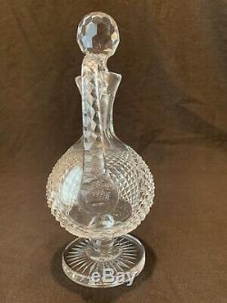 Waterford Crystal Master Cutter Claret Wine Decanter and Stopper Tall 11 1/4 H