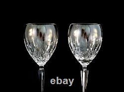 Waterford Crystal Mourne Claret Red Wine Glasses with Box