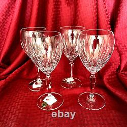 Waterford Crystal Mourne Water/wine Glasses N. I. B. # 984409