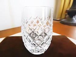 Waterford Crystal POWERSCOURT Flat 10 Oz Tumbler Glass Wine (S) NICE